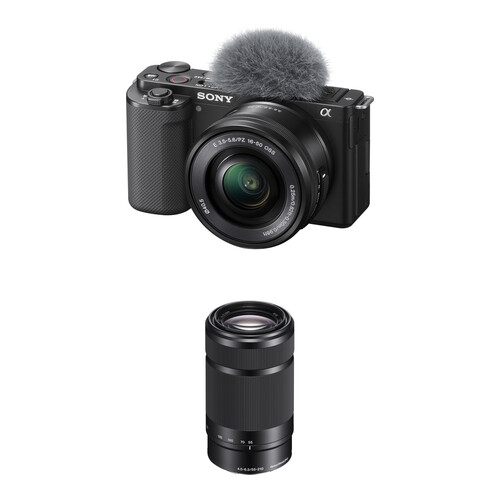 Фотоаппарат Sony ZV-E10 kit 16-50mm + 55-210mm