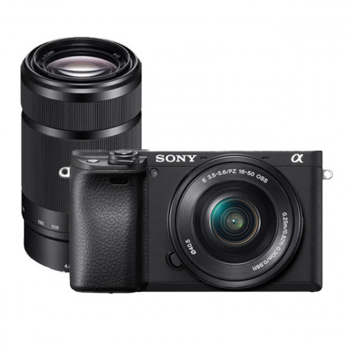 Фотоаппарат Sony Alpha A6400 kit 16-50mm + 55-210mm