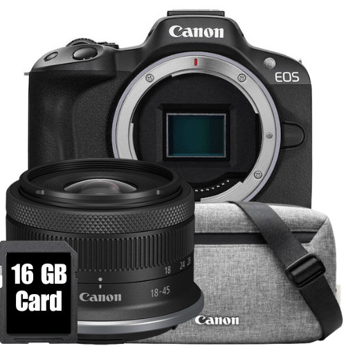 Фотоаппарат Canon EOS R50 18-45mm Travel Kit