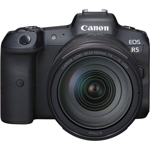 Фотоаппарат Canon EOS R5 kit RF 24-105mm f/4L + Adapter Canon EF-EOS R