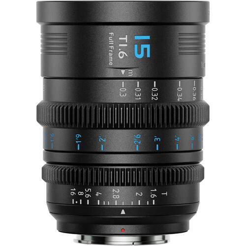 Объектив Sirui VP-1 Vision Prime 15mm T1.6 Full-Frame Cine Lens (Multi-Mount E Mount, L, Z, RF Adapters)
