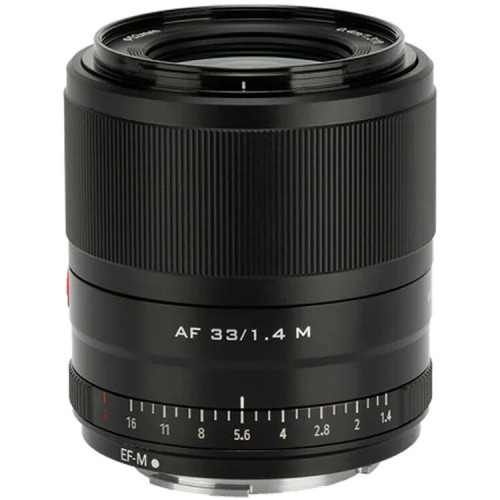 Объектив Viltrox AF 33mm f/1.4 M для Canon EF-M черный