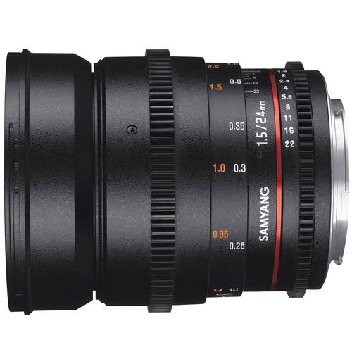 Объектив Samyang 24mm T1.5 ED AS UMC VDSLR II Canon EF